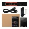 Qoltec Przełącznik sieciowy SWITCH Gigabit Ethernet | 16x RJ45 | 2x SFP | 1000 Mb/s